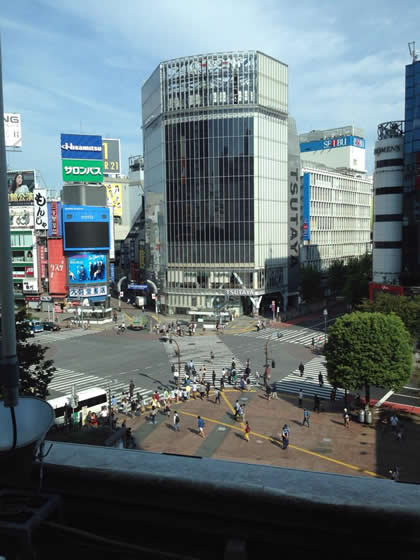 渋谷スクランブル交差点